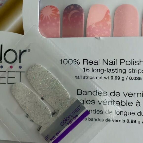 Color Street | Star-Crossed, stars and moon design Limited Edition nail strips - Picture 8 of 9